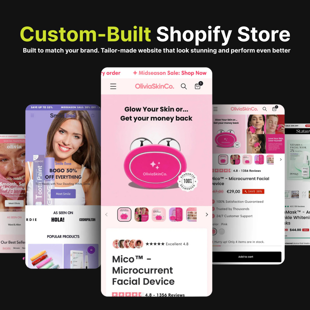 CUSTOM-BUILD WEBSITE